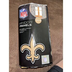 NFL Window Panels Includes 2 Panels Microfiber